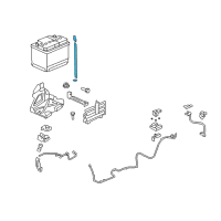 OEM Pontiac Tube-Battery Vent Diagram - 92228938