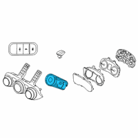 OEM 2022 Hyundai Venue Sw Assembly-Button Start Diagram - 93502-K2000-MDD