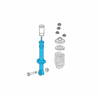 OEM 2012 Ford Expedition Shock Diagram - AL1Z-18125-L