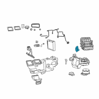 OEM 2019 Ram 1500 Classic A/C And Heater Diagram - 68448026AA