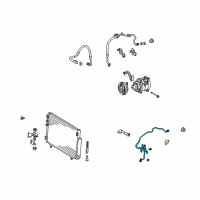 OEM Scion Liquid Line Diagram - 88710-21180