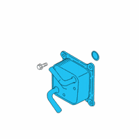 OEM Nissan Versa Oil Cooler Assy-Auto Transmission Diagram - 21606-50X1B