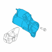 OEM 2011 Ram Dakota Engine Starter Diagram - 4801256AC