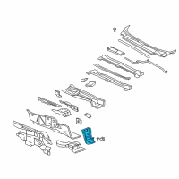 OEM 2002 Buick LeSabre Reinforce Panel Diagram - 25771620