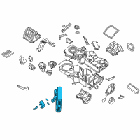 OEM 2009 Nissan Armada EVAPORATOR Assembly Front W/EXP Valve Diagram - 27280-ZV00A