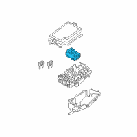 OEM Hyundai Ioniq Pcb Block Assembly Diagram - 91959-G2010