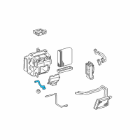 OEM 2001 Toyota RAV4 Hose Diagram - 88539-42040