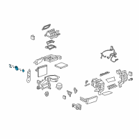 OEM Saturn Vue Expansion Valve Diagram - 19130523