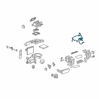 OEM Chevrolet Captiva Sport Harness, A/C Module Wiring Diagram - 19130408