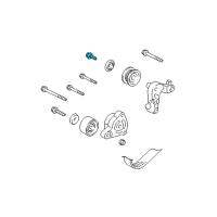 OEM 2012 Honda Civic Bolt, Special Flange (10X25) Diagram - 90031-PRA-000