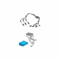 OEM 2003 Lincoln Navigator ECM Diagram - 4L1Z-12A650-TBRM