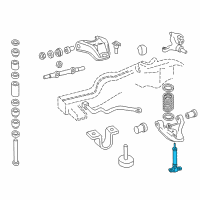 OEM 1999 Oldsmobile Bravada Shock Diagram - 22064445