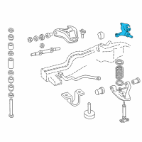 OEM Oldsmobile Knuckle Diagram - 18060563