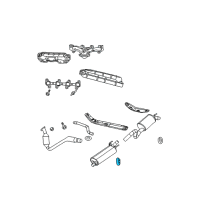 OEM 2008 Chrysler Aspen ISOLATOR-Exhaust Support Diagram - 52855434AA