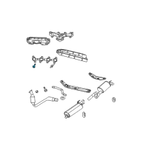 OEM 2014 Chrysler 300 Bolt-Exhaust Manifold Diagram - 6507746AA