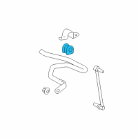 OEM 2013 Toyota Prius Plug-In Bushings Diagram - 48815-47020