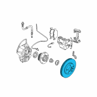 OEM 2001 BMW Z3 Brake Disc, Ventilated Diagram - 34-11-6-864-060