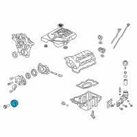 OEM 2006 Cadillac CTS Crankshaft Balance Diagram - 12597654