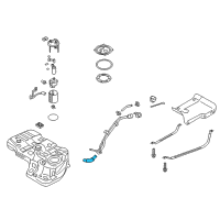 OEM 2018 Hyundai Santa Fe Sport Hose-Fuel Filler Diagram - 31036-4Z000