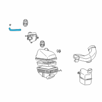 OEM 1997 Toyota Avalon By-Pass Hose Diagram - 12262-20010