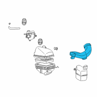 OEM 1998 Lexus ES300 Inlet Assy, Air Cleaner Diagram - 17750-20030