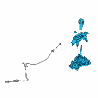 OEM Ford Fusion Shift Housing Diagram - 9E5Z-7210-MA