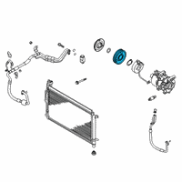 OEM 2022 Kia Soul PULLEY Assembly-A/CON Co Diagram - 97643J9200