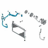 OEM 2021 Kia Soul Suction Tube Assembly Diagram - 97775K0220