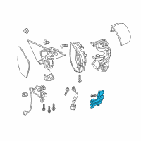 OEM Acura Light, Driver Side Turn Diagram - 34350-TBA-A01