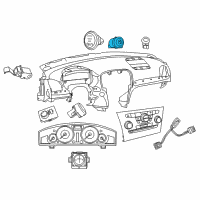 OEM 2012 Chrysler 300 Fuel Door Switch Diagram - 56046229AB