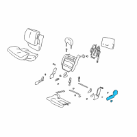 OEM 2001 Oldsmobile Aurora PANEL, Front Seat Cushion Side Diagram - 16817425
