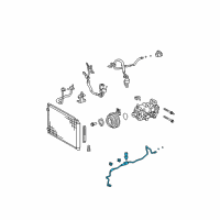 OEM Lexus RX350 Tube & Accessory Assembly Diagram - 88710-0E030