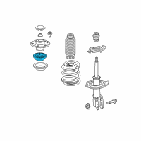 OEM 2012 Chevrolet Captiva Sport Bearing, Front Suspension Strut Mount Diagram - 20827102