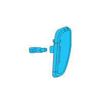 OEM 2015 Jeep Renegade Lamp-Side Marker Diagram - 68256049AA