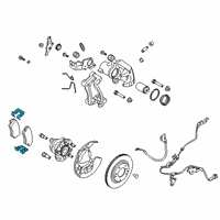 OEM 2020 Hyundai Veloster N Spring-Pad Diagram - 58244-S0000