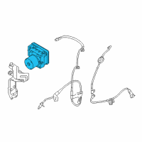 OEM 2021 Hyundai Accent Brake Hydraulic Unit Assembly Diagram - 58920-H9280