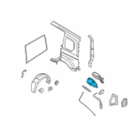 OEM 2019 Ford Transit Connect Fuel Pocket Diagram - KT1Z-5427936-E