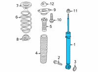 OEM 2021 Honda CR-V DAMPER UNIT (4WD) Diagram - 52611-TPG-A52