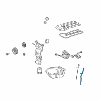 OEM 2014 Scion xB Guide Tube Diagram - 11452-28060