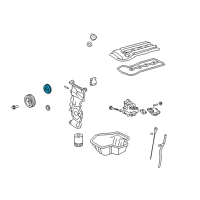 OEM Scion Idler Pulley Diagram - 16603-28020