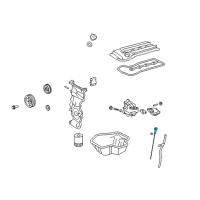 OEM Lexus HS250h Gage Sub-Assy, Oil Level Diagram - 15301-28031