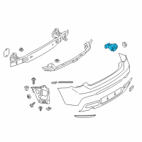 OEM 2019 BMW M240i Ultrasonic Sensor Diagram - 66-20-9-261-601