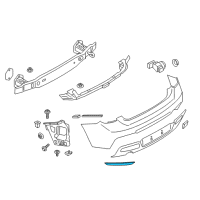 OEM BMW M235i Reflector Left Diagram - 63-14-7-848-449