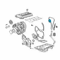 OEM Oldsmobile Camshaft Gear Diagram - 90537632