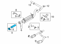 OEM 2018 Ford E-350 Super Duty Intermed Pipe Diagram - GC2Z-5A212-C