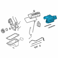 OEM Ford F-150 Heritage Intake Manifold Diagram - 3L3Z-9424-HA