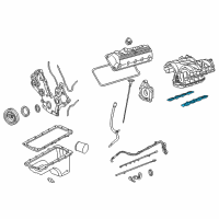 OEM Ford Expedition Manifold Gasket Diagram - 3L3Z-9439-DA