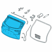 OEM Acura TAILGATE (DOT) Diagram - 68100-TJB-A81ZZ