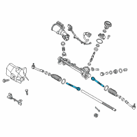 OEM 2018 Kia Sorento Joint Assembly-Inner Ball Diagram - 57724C5500