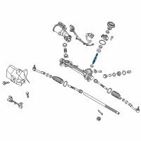 OEM 2018 Kia Sorento PINION Assembly-Steering Diagram - 56511C5500